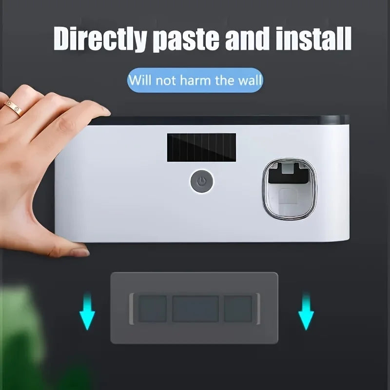 Smart UV Toothbrush Cleaner Hub